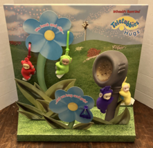 VTG 2000 Teletubbies Hugs ClipOn McDonalds Happy Meal Toys Display RARE ... - £56.18 GBP