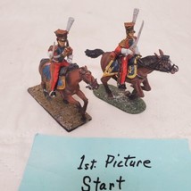 Lot of 2 First Legion Napoleonic French Red Lancers w/Sword Mounted CM-14 - £156.45 GBP