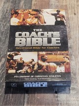 The Coach&#39;s Bible: NLT Devotional Bible for Coaches Leather Touch New Open Box - £13.96 GBP