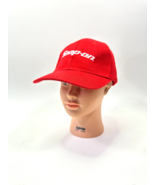 Snap-On Tools Ball Cap Red Stretchy Adjustable Hat Wild Brand On Size Fi... - £13.93 GBP