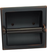 Designers Impressions Oil Rubbed Bronze Recessed Toilet/Tissue Paper Hol... - £28.04 GBP