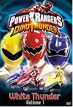 Power Rangers Dino Thunder, Vol. 3: White Thunder Dvd - £8.19 GBP