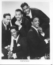 The Temptations original 1970&#39;s 8x10 group photo taken from 1960&#39;s - £7.99 GBP