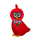 Holiday Time Festive Cardinal 3.5 ft. Tall Christmas Airblown Inflatable... - £20.10 GBP