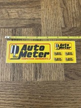 Sticker For Auto Decal Auto Meter Competition Instruments - $8.79