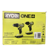 USED - RYOBI One  HP Compact Drill &amp; Impact Driver Kit PCL1200K2 - $93.53