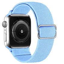 Bohemian Nylon Strap for Apple Watch ultra Serie 8/7 49mm 41mm 45mm 38/42 Elasti - £7.98 GBP