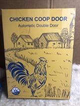 Automatic Chicken Coop Door Solar Powered, Remote Automatic Double Door ... - $829.72 MXN
