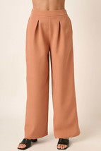 Mittoshop Inverted Pleat Detail Wide Leg Pants - $41.50