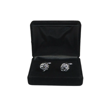 Men J.Valintin Cufflinks by Vitorofolo for French Cuff Shirt V29-19 Silver image 5