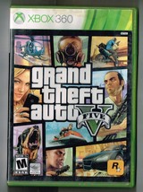Grand Theft Auto V Xbox 360 video Game Disc and Case - £15.58 GBP
