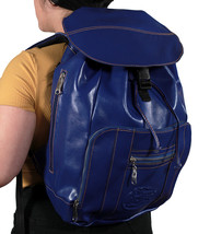 Scratch &amp; Dent Florida Gators Blue Embossed Leather Backpack - £31.65 GBP