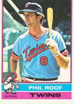 1976 Topps Phil Roof 424 Twins VG - £0.78 GBP