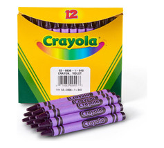 Crayola Violet (Purple) Bulk Crayons, 12 Count - £14.08 GBP