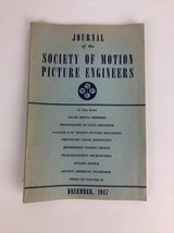 SMPE Journal Of The Society Of Motion Picture Engineers December 1947 VO... - $240.27 MXN