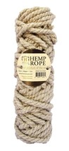8mm Hemp Twisted Rope Half Kilo Spool Jewelry Making Macrame Crafting Supply - £15.98 GBP