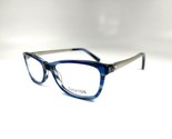 New SPEKTOR Eyewear SK-923 Blue &amp; Silver Eyeglasses 52/16/135 - $24.70