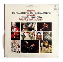 Respighi Stravinsky Pines Of Rome Fireworks Circus Polka Record 33 12&quot; VRF4 - $19.99
