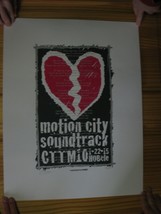 Motion City Soundtrack Poster Silk Screen Signed Numbered House Of Blues 2015 - £70.29 GBP