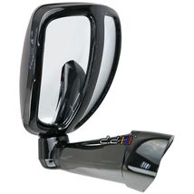 Black Front Left Blind Spot Fender Mirror For Hilux Navara Triton Ranger - £93.74 GBP