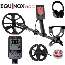 Minelab EQUINOX 900 Multi-IQ Metal Detector With 11&quot; And 6&quot; Coils Pro Pa... - $1,149.00