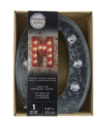 Metal Marquee Letter O Galvanized Silver 9.875 Inches - $1,039.41 MXN