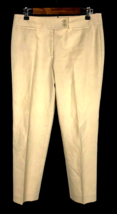 Talbots Heritage Pants 10P Tan Beige Khaki Dress Work Career Cotton Stretch - £18.21 GBP