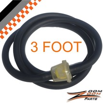 3 Foot 36&quot; Gas Fuel Line Hose Filter 1/4&quot; 0.25 Inch Id Atv Quad Scooter Bike - £5.48 GBP