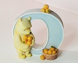 Disney Michel &amp; Co Classic Pooh Alphabet Letter O  Figurine Resin Nurser... - $9.85