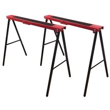 Brüder Mannesmann Sawhorses 2 pcs Steel 70100 - £49.04 GBP