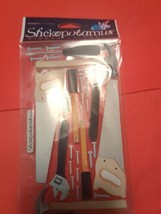 Sticko Dimensional Photo Sticker Tools Saw Hammer Screwdriver Screw Scra... - $7.95