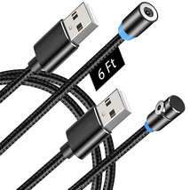 Magnetic Charging Cable (Not Including Magnetic Connector) [ 2-Pack, 6Ft ], 3-In - £17.63 GBP