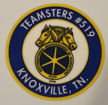 Teamsters Local 519 - Knoxville Tennessee Window Cling - Horses - £3.13 GBP