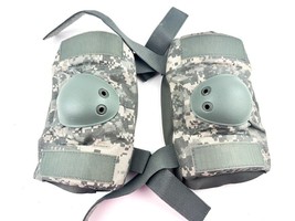US Army Military Hard Shell Elbow Pads Medium Digital Camouflage NEW in Bag - £12.54 GBP