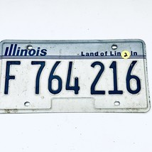  United States Illinois Land of Lincoln Passenger License Plate F 764 216 - €10,23 EUR