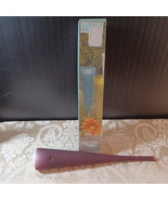 Malibu Northern Lights Glass Tealight Candle Stake - Hand blown - Plum - $4.46