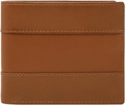 Fossil Men&#39;s Leather Bifold Wallet with Flip ID Window for Men - £46.78 GBP