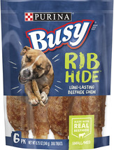Purina Busy RibHide Chew Treats for Dogs Original 26.25 oz (3 x 8.75 oz) Purina  - £72.77 GBP