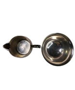 FB Rogers Paul Revere Reproduction Silverplate Bowl 3.5&quot; &amp; Creamer 3&quot; Décor - $397.30 MXN