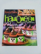 Taste Of Home Halloween Party Favorites Cookbook &amp; Crafts Hardcover 3 Books In 1 - £14.47 GBP