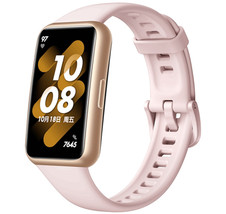 HUAWEI BAND 7 Waterproof Heart Rate Blood Oxygen Android/Ios Smart Watch Pink - £155.27 GBP