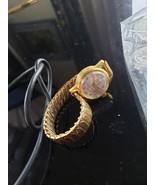Vintage 80&#39;s Ande Donna Orologio 17J Shock Resistente Oro W/Espansione F... - $873.33 MXN