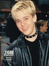 Aaron Carter - Mandy Moore - Singer 11" x 8" Teen Magazine Pinup Mini Po... - $6.94