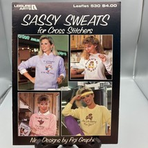 Vintage Cross Stitch Patterns, Sassy Sweats by Figi Graphics, Leaflet 530 - $7.85