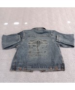 IAMAW Union Made Denim Jean Jacket Womens Medium AJO, Arizona 90s Cactus... - $55.74