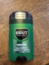 Brut Signature Anti-Perspirant Deodorant Stick Classic Scent 2 Oz Sweat Protect - $6.92