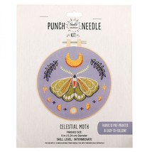 Needle Creations Celestial Moth Punch Needle Kit - $14.95