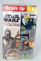Disney Star Wars The Mandalorian Boy&#39;s Underwear Briefs - Package of 5 - Size 8 - £6.28 GBP