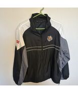 Bengals Jacket Cincinnati NFL Size L Adult Reebok Windbreaker Full Zip - $350.25 MXN