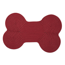 Dog Bone Solid - Red 18&quot;x30&quot; - £51.90 GBP